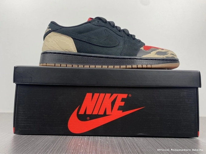 Official Maikesneakers Carnivore 1 Low SoleFly DN3400-001 Air Jordan x 0815